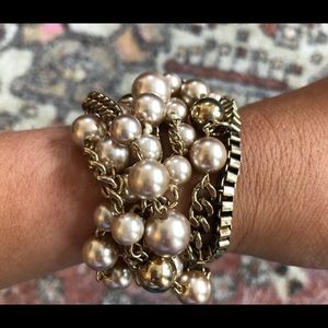 Stella & Dot Lucia Pearl Bracelet